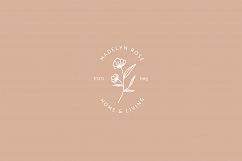 Romantic feminine premade logo bundle templates Product Image 3