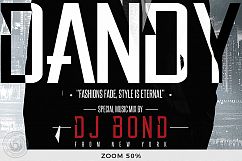 Suit and Tie Flyer Template Product Image 7