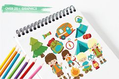 Happy Camping graphics and illustrations Product Image 3
