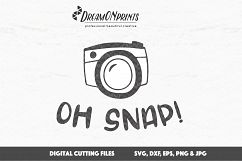 Oh Snap - Camera SVG Cutting Files Product Image 1