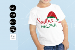 Santa&#039;s Helper CHRISTMAS SVG File, DXF file, PNG file Product Image 1