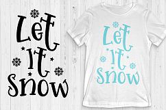 SVG Christmas Sayings Bundle SVG DXF CLIPART VECTOR PRINT Product Image 7