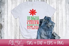 Spread Christmas Cheer - SVG Cutting File Product Image 2