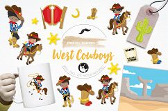 West Cowboys graphics and illustrations Product Image 1
