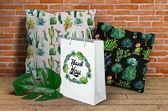 Watercolor Cactuses Product Image 9
