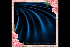 16 Royal Blue Luxury Silk Satin Cloth Texture Digital Papers Product Image 3