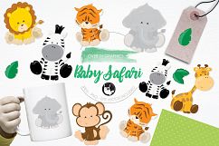 Baby Safari graphics and illustrations Product Image 1