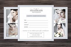 Photography Gift Certificate Template Product Image 3