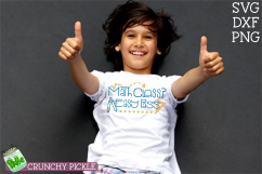 Math Class Easy Pass SVG Product Image 1