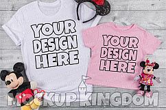 Mommy and Me Mockup, Crew Neck Mockup, Parent Child Mockup Product Image 1