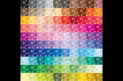 100 Seamless Tinted Autumn Leaves Pattern Digital Papers Product Image 2