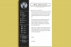 Elegant Minimalistic Resume Template With MS Word Product Image 4
