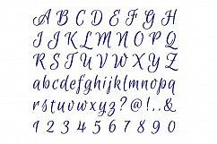 Cross Stitch Alphabet Pattern (Alph6) Product Image 3