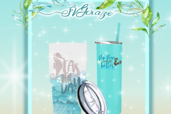 Summer Vacation at the Beach Quote Bundle SVG DXF EPS PNG Product Image 4