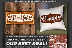 Thankful Svg File - Thanksgiving Signs - 6010 Product Image 2