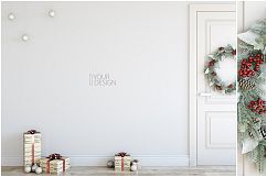 Christmas Wall Mockups Product Image 8