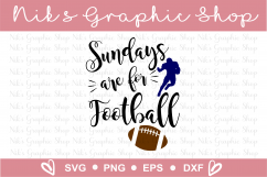 Sunday Football Svg, Football Svg, Sunday Svg, Football Png Product Image 2
