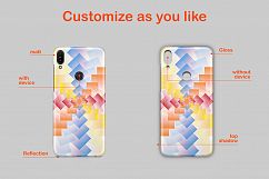 Asus Zenfone Max pro M1 3D Case Design Mockup Back View Product Image 3