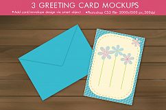 Minimal Greeting Card Mockup Product Image 1