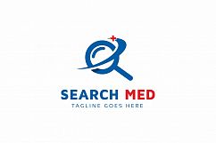 Medical Search Logo Template Product Image 1