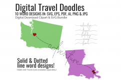 United States SVG Bundle Digital Graphics Set Product Image 3