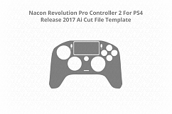 Nacon Revolution Pro Controller 2 For PS4 Vinyl Skin Vector  Product Image 1