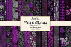 Vampire Mystique Digital Paper Product Image 1