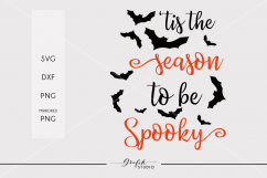 Tis the Season To Be Spooky Halloween SVG File Product Image 2