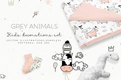 Grey Animals  Product Image 1