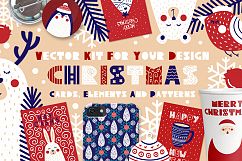 Christmas cards, elements &amp; patterns Product Image 1