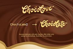 ChocoLove Script Product Image 2