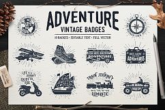 Adventure Vintage Badges (part 1) Product Image 1
