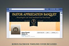 Pastor Appreciation Banquet Template Kit Product Image 11