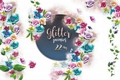Glitter Peonies Product Image 1