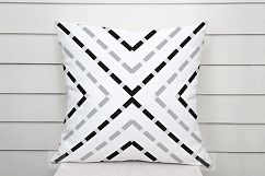 White pillow mockup cushion template summer nautical mock up Product Image 4