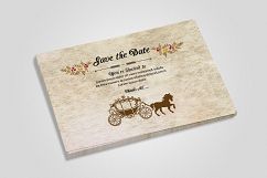 Rusty Style Wedding Invitation Pack Product Image 3