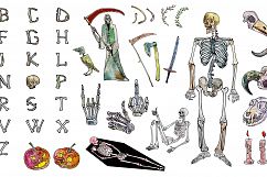 Skulls and Bones Horror set Product Image 5