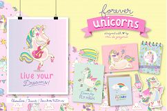Forever Unicorns. Cute Collection Product Image 1