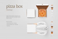 pizza box mockup Product Image 2