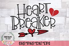 Heart Breaker SVG Cut File Product Image 1