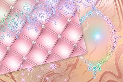 Diamond Rainbow Pastel Digital Scrapbooking Kit Product Image 3