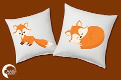 Den of Foxes clipart, graphics, illustrations AMB-1346 Product Image 3