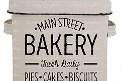 Main Street Bakery Sign | SVG | PNG Printable | Farmhouse Product Image 3