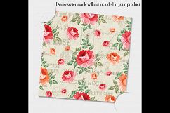 14 Vintage Romantic France Flower Digital Papers Product Image 7