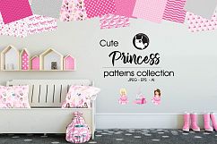 PRINCESS, digital papers Product Image 1