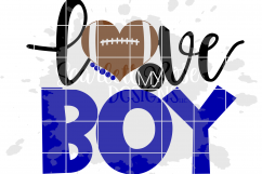 Love my Boy - Football SVG Product Image 3