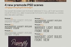 Marquee Front View - Color Fonts Product Image 3