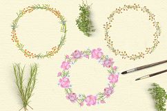 Floral Design Pack (watercolor &amp; pastel) Product Image 11
