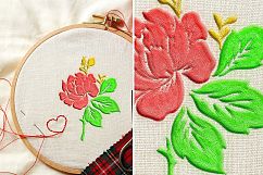 Embroidery Photoshop Action Product Image 4
