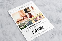 Minimal Photography Price List Template Product Image 4